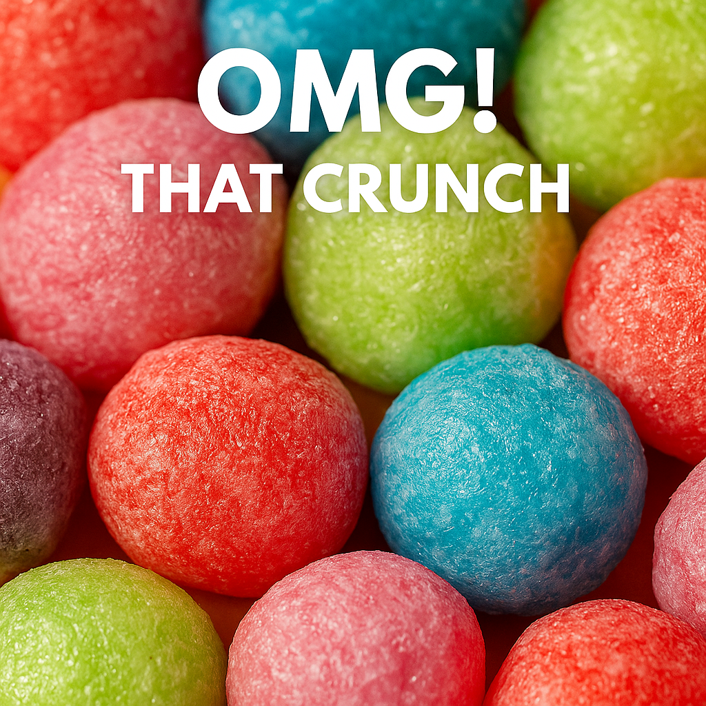 Jolly Blast - Your classic candy, now crunchy and bold.