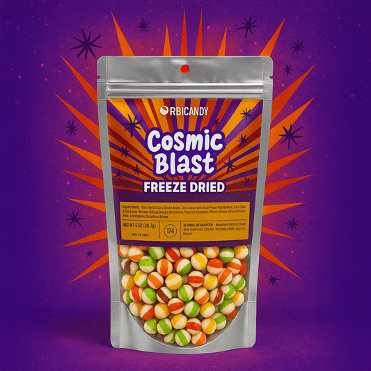 Cosmic Blast - Fruity, crunchy, and totally out of this world.