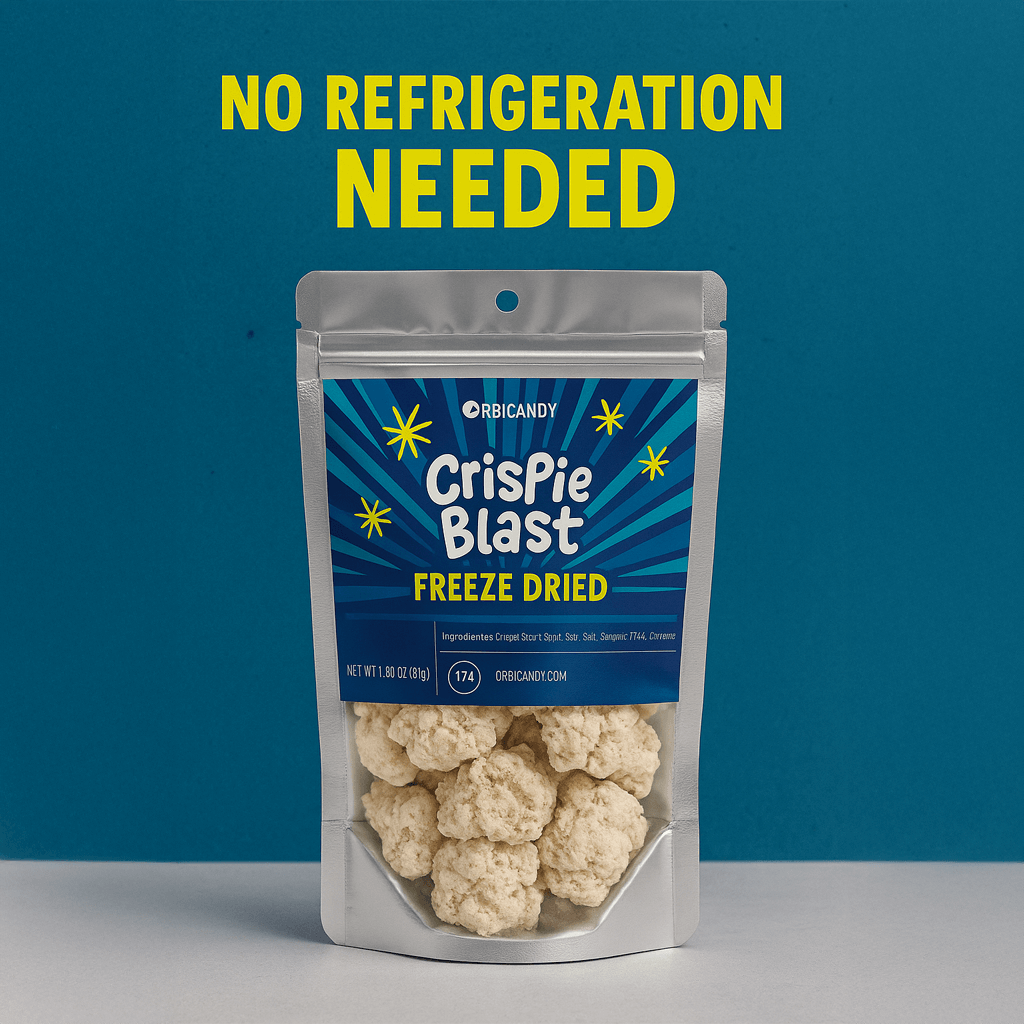 Crispie Blast - Light, airy crunch with a mellow sweetness.