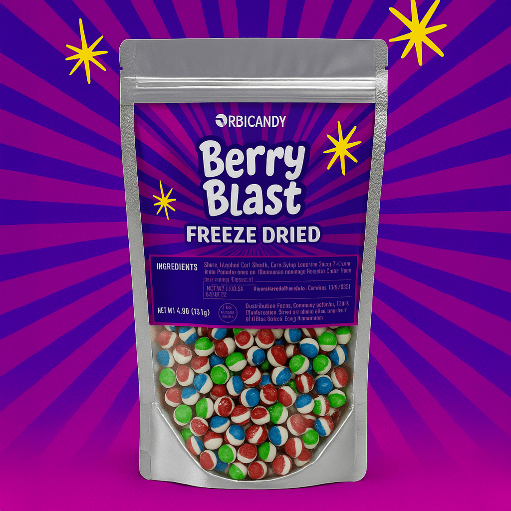 Berry Blast - Sweet berry blend with a freeze-dried twist.