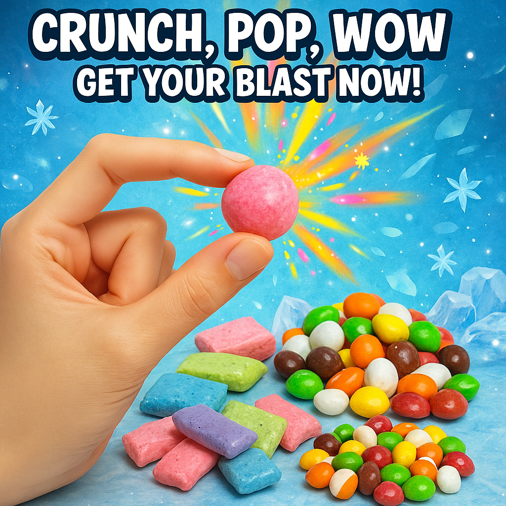Mini Blast Pack - Try our top 3 flavors with bonus crunch.