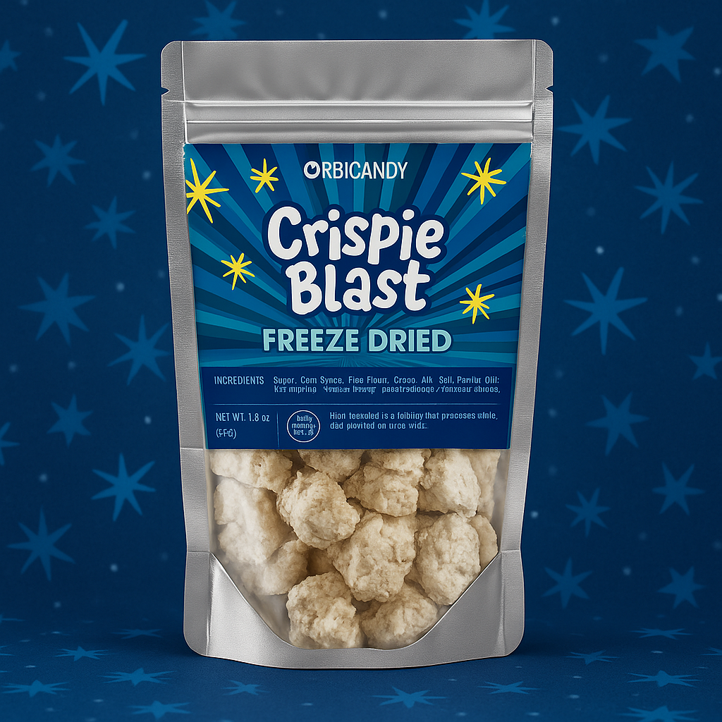 Crispie Blast - Light, airy crunch with a mellow sweetness.