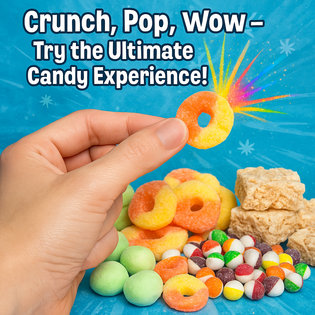 Crispie Blast Pack - Bold, tangy, crunchy—our most playful mix.