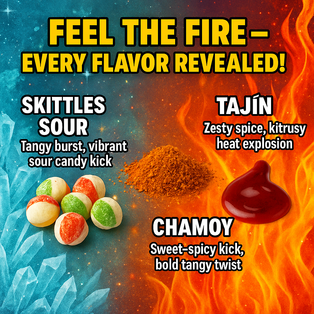 Fire Blast - Spicy, sweet, and bold freeze-dried candy fire.